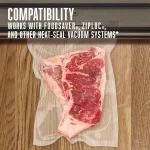 Weston Heavy Duty Vacuum Sealer Bag Roll, 11 in. x 50 ft., 3.0 Mil Two-Ply, BPA Free thumbnail 3