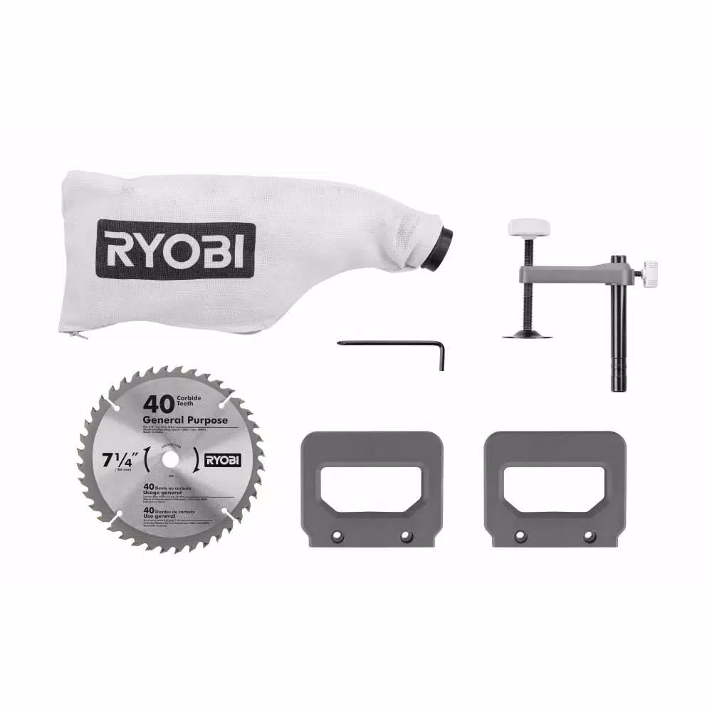 RYOBI 18V ONE+ 7-1/4 in. Sliding Compound Miter Saw, Cordless