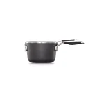 Calphalon Select by Calphalon 3.5 Qt. Hard-Anodized Nonstick Saucepan with Glass Lid, Black thumbnail 1