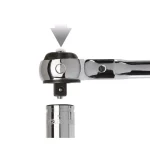 TEKTON 1/4 in. Drive 5 in. Swivel Head Ratchet, 72-Tooth thumbnail 6