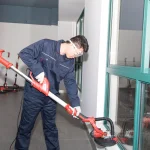 ALEKO 750W Industrial Drywall Sander with Telescopic Handle, Adjustable Speed & LED Light thumbnail 3