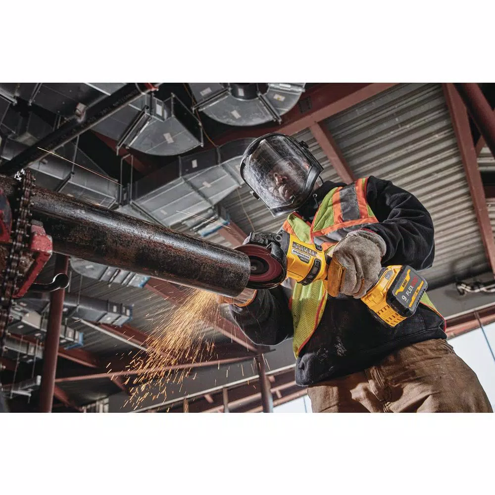 DEWALT FLEXVOLT 60V MAX Brushless 4-1/2 in. to 6 in. Angle Grinder & 6-1/2 in. Circular Saw Combo Kit