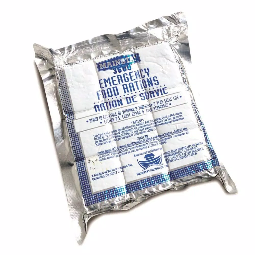 Unbranded Life Plus Gear Life Essentials Emergency Survival Kit - 72-Hour Food, Water & Thermal Blanket