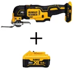 DEWALT 20V MAX XR Cordless Brushless Oscillating Multi-Tool Kit with (1) 6.0Ah Battery thumbnail 1