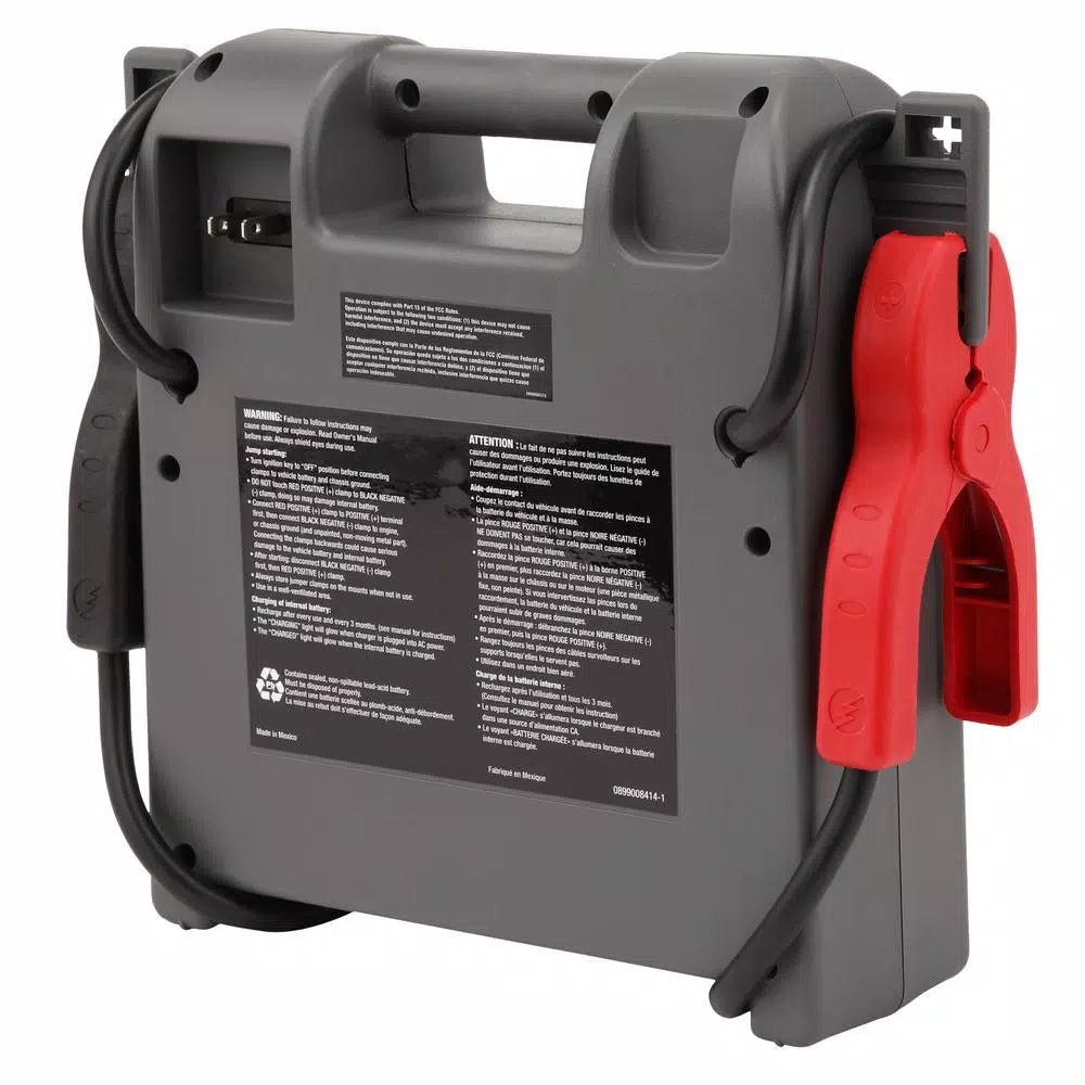 Schumacher ProSeries DSR119 12-Volt Jump Starter, 1800 Peak Amps