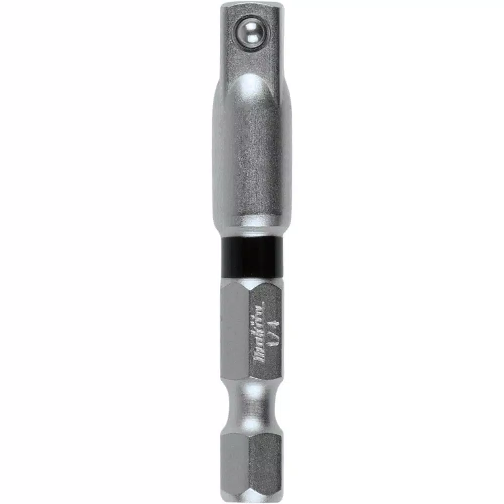 Makita ImpactXPS 1/4 in. Square 2 in. Socket Adapter Bulk (10-Pack)