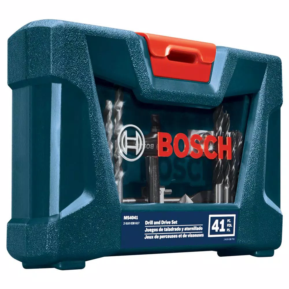 Bosch 41-Piece Drilling and Driving Bit Set with Right-Angle Screwdriver