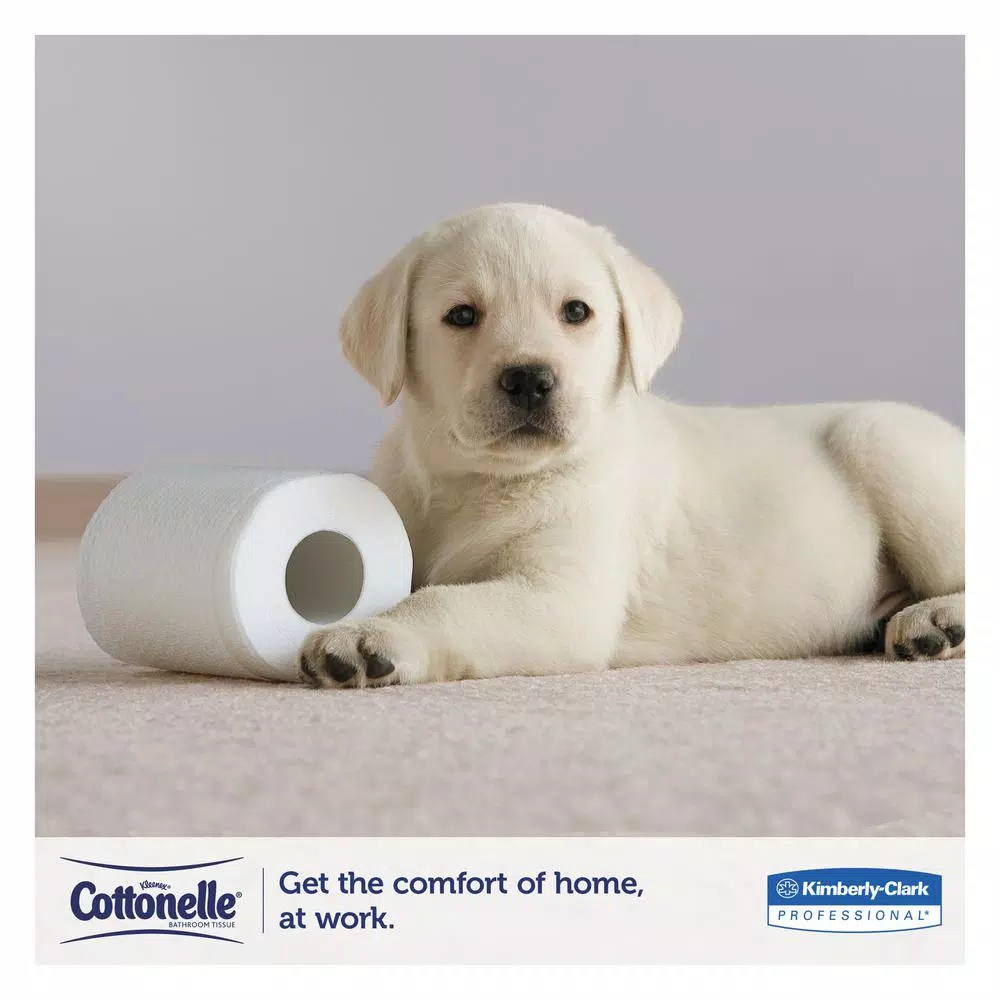 Kleenex Cottonelle White 2-Ply Bathroom Tissue, 20-Pack