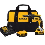DEWALT 20V MAX XR Brushless Cordless Drywall Screw Gun Kit with (2) 4.0 Ah Batteries thumbnail 1