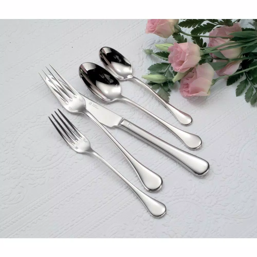 Oneida Puccini 18/10 Stainless Steel Salad and Dessert Forks, 12-Piece Set