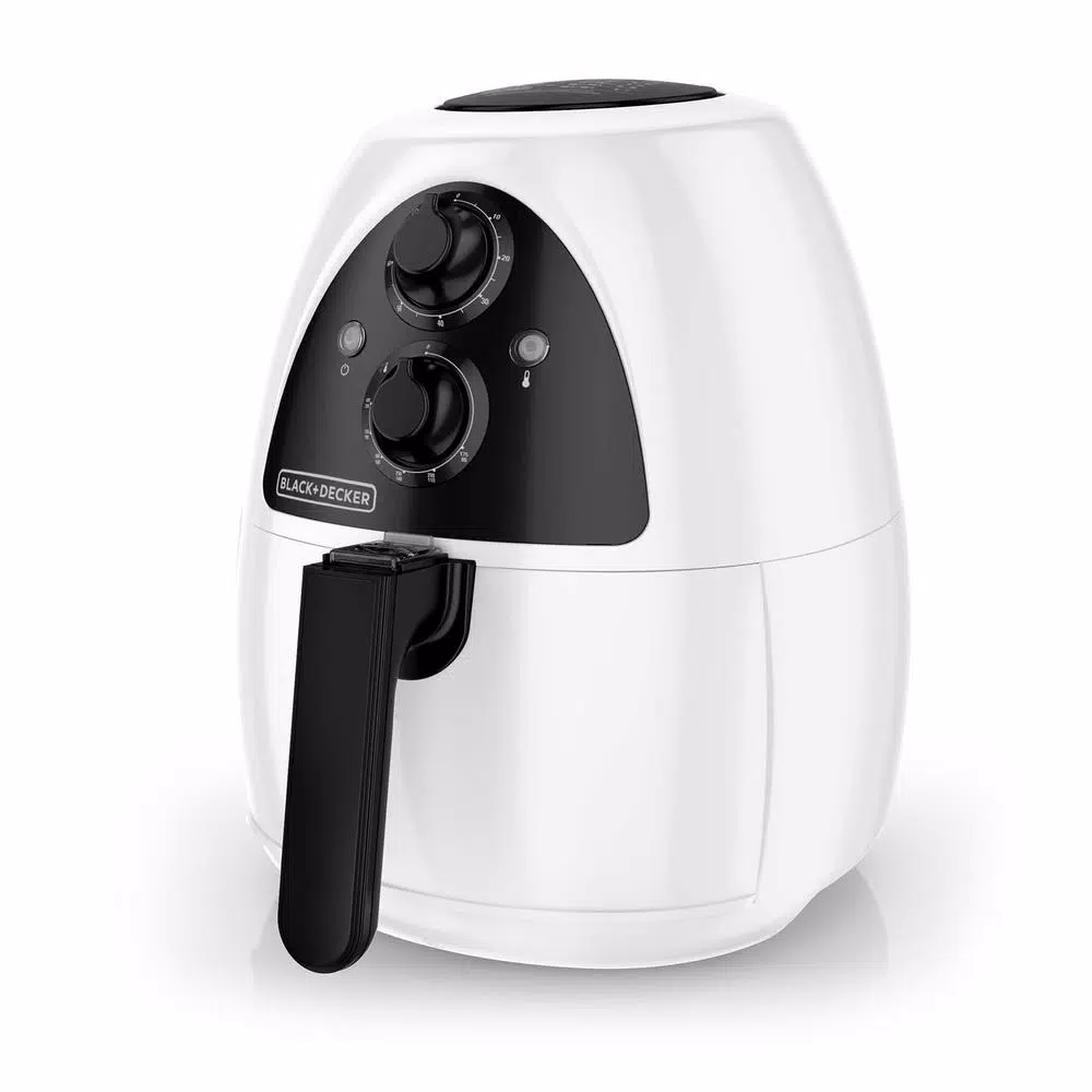 BLACK+DECKER PuriFry 2 Qt. Air Fryer, White
