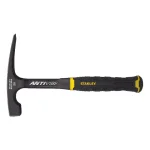 Stanley FatMax 20 oz. 11 in. AntiVibe Brick Hammer with Blade Edge and Rubber Grip thumbnail 1
