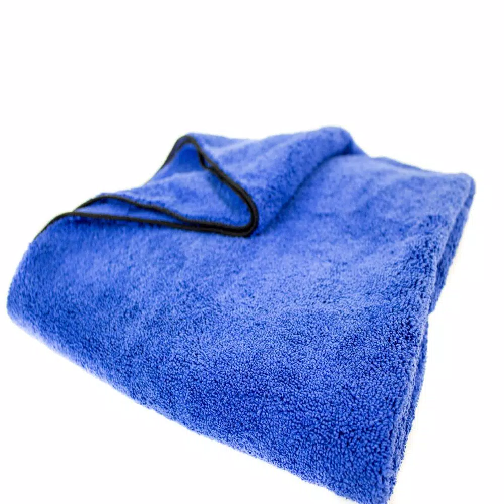 Zwipes Ultra Plush Extra Large Microfiber Drying Towel, Blue (2-Pack)
