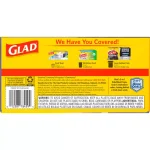Glad 13 Gallon Tall Kitchen Trash Bags with Febreze Mediterranean Lavender OdorShield, Drawstring, 40-Count thumbnail 8