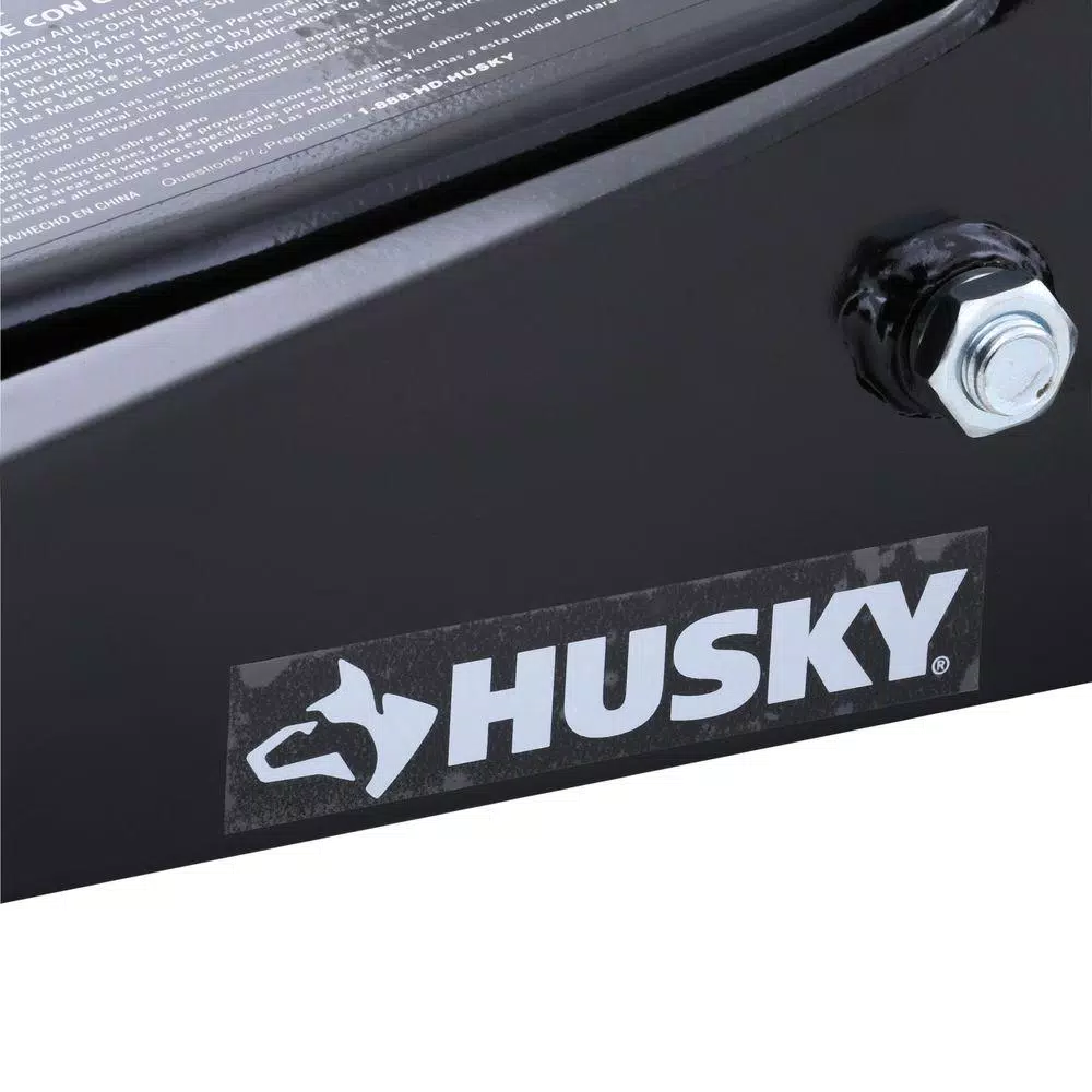 Husky 3-Ton Hydraulic Floor Garage Jack, 6,000 lb. Capacity