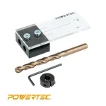 POWERTEC Ultimate Doweling Jig Kit with Cobalt Drill Bits and Hardshell Case thumbnail 4