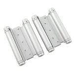 Taco 6 in. Double Acting Spring Hinge, Galvanneal Steel (Set of 2) thumbnail 4