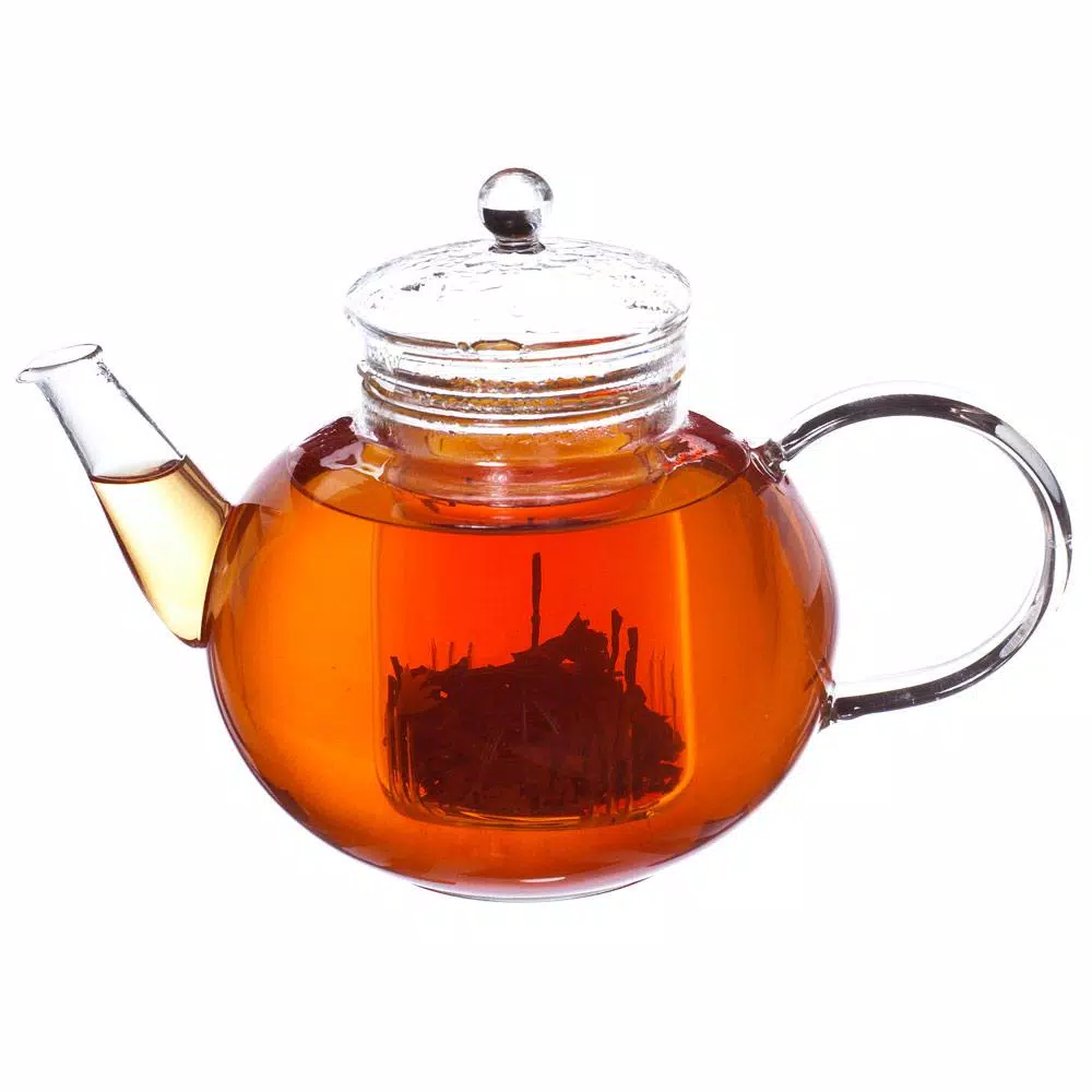 GROSCHE Monaco 42 oz. Borosilicate Glass Loose Leaf Teapot with Infuser