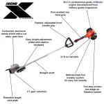 ECHO PE-2620S 25.4 cc Gas 2-Stroke Straight Shaft Edger thumbnail 2