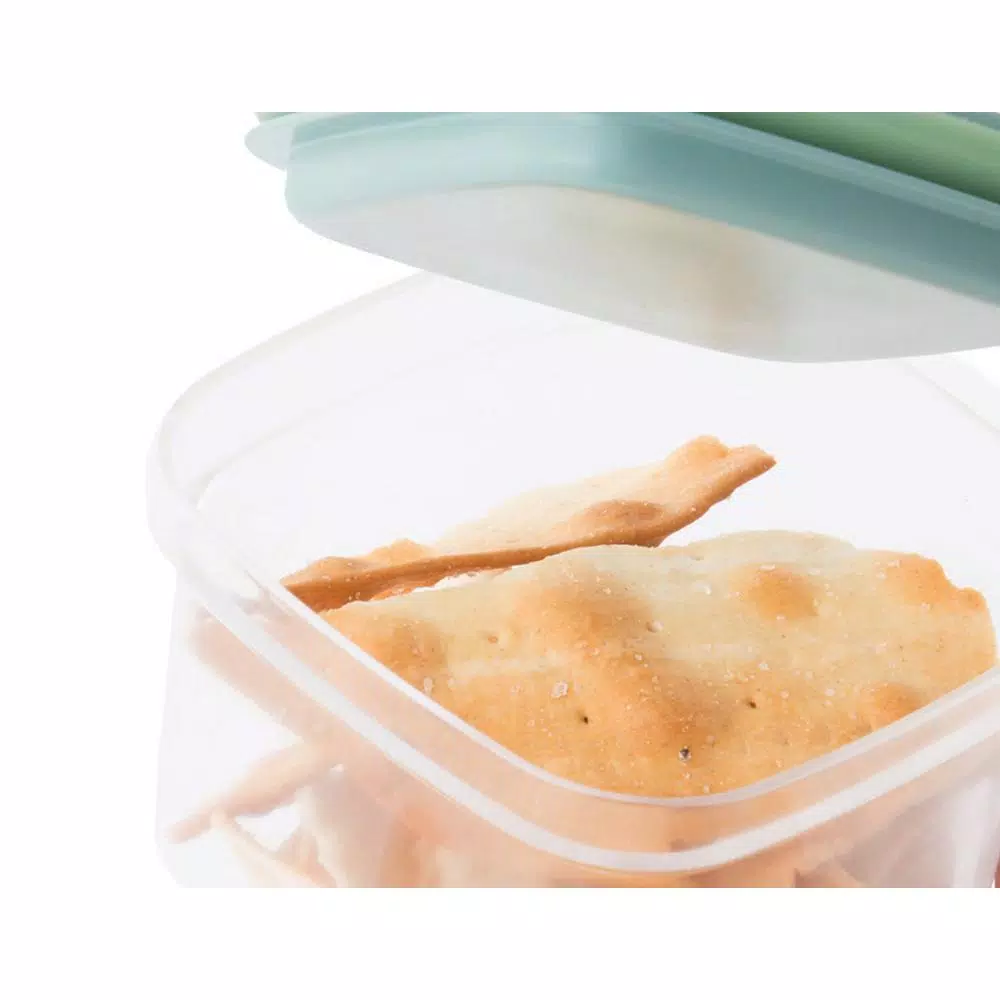 BergHOFF Leo Green Smart Seal Food Container Set, 2-Piece Airtight Plastic Storage Containers