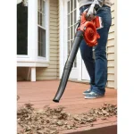 BLACK+DECKER 40V MAX Cordless Handheld Leaf Sweeper, 120 MPH, 90 CFM, with 1.5 Ah Battery and Charger thumbnail 2