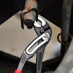 KNIPEX 12 in. Alligator Pliers with Dual-Component Comfort Grips and Tether Attachment thumbnail 3