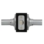 Global Door Controls Franklin Style Passage Lever, Brushed Chrome, Residential thumbnail 2
