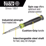 Klein Tools 14-in-1 Precision Screwdriver and Nut Driver Multibit Tool thumbnail 2