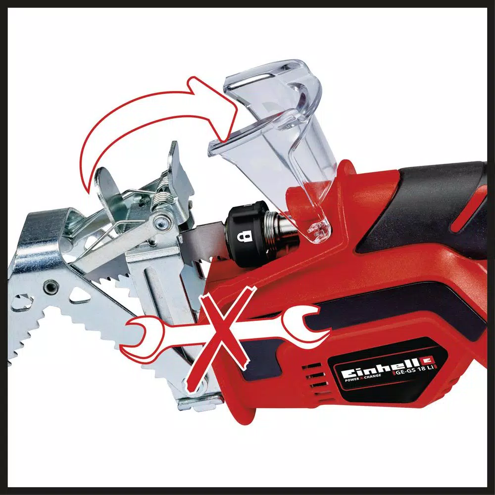 Einhell 18V PXC Cordless 6 in. Pruning Saw Kit with 3.0 Ah Battery and Fast Charger