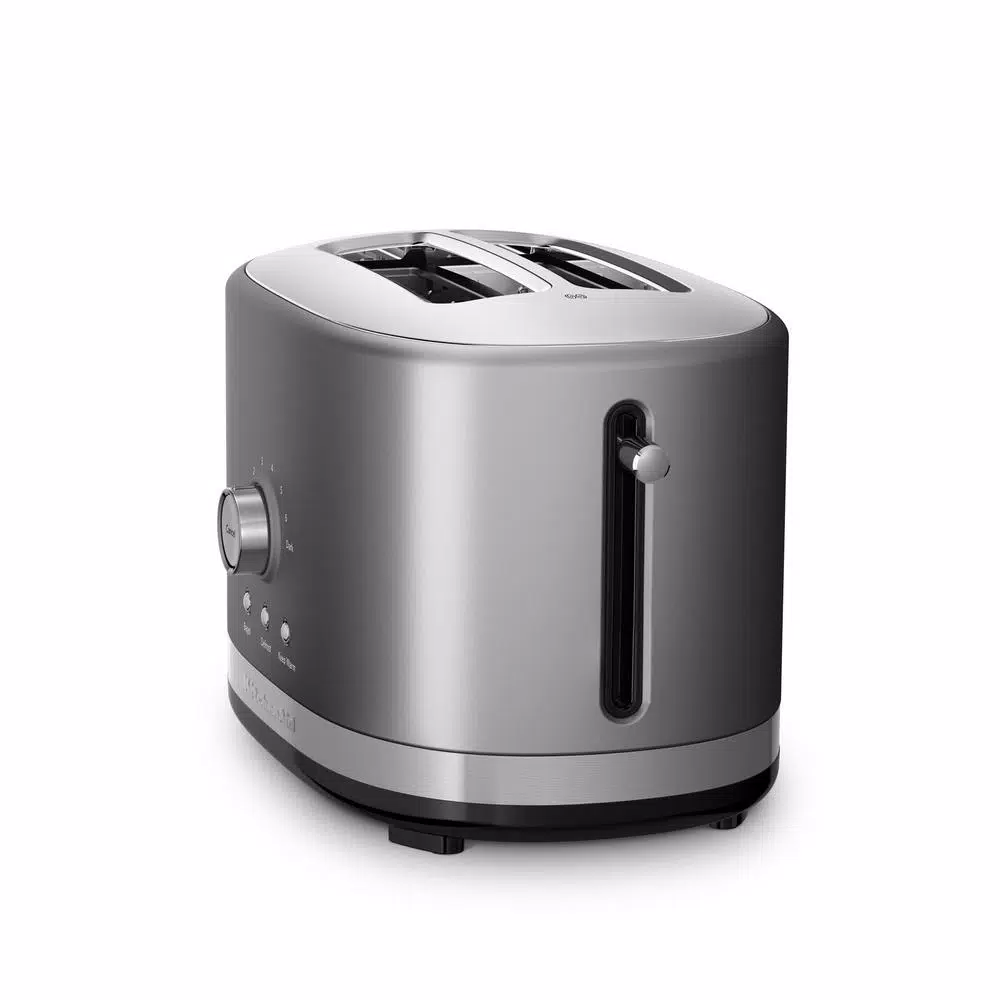 KitchenAid KMT2116CU 2-Slice Contour Silver Wide Slot Toaster