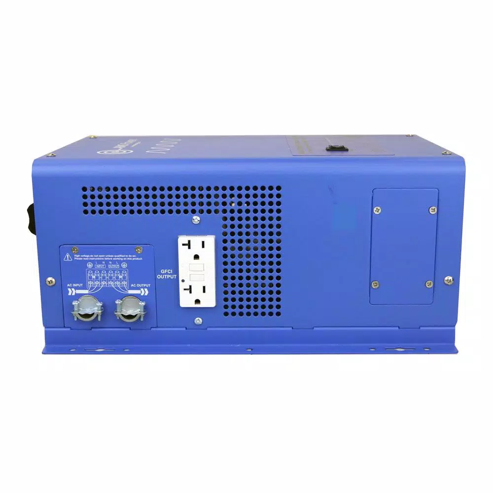 AIMS POWER AIMS 3000W Pure Sine Wave Inverter Charger, 12V DC to 120V AC, ETL Listed