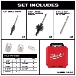 Milwaukee Hole Dozer Bi-Metal Hole Saw Kit, 16-Piece thumbnail 2