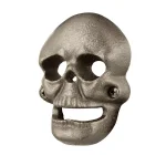 Everbilt Cast Iron Skull Bottle Opener - Black Wall Mounted Beverage Opener thumbnail 3
