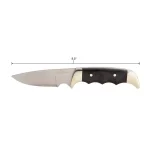 Sheffield 12180 Timber Series 4 in. Drop Point Fixed Blade Knife with Black Pakkawood Handle thumbnail 3