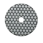 Rubi 4 in. 200 Grit Resin Dry Polishing Pad for Engineered Stone, Concrete, Marble & Granite thumbnail 1