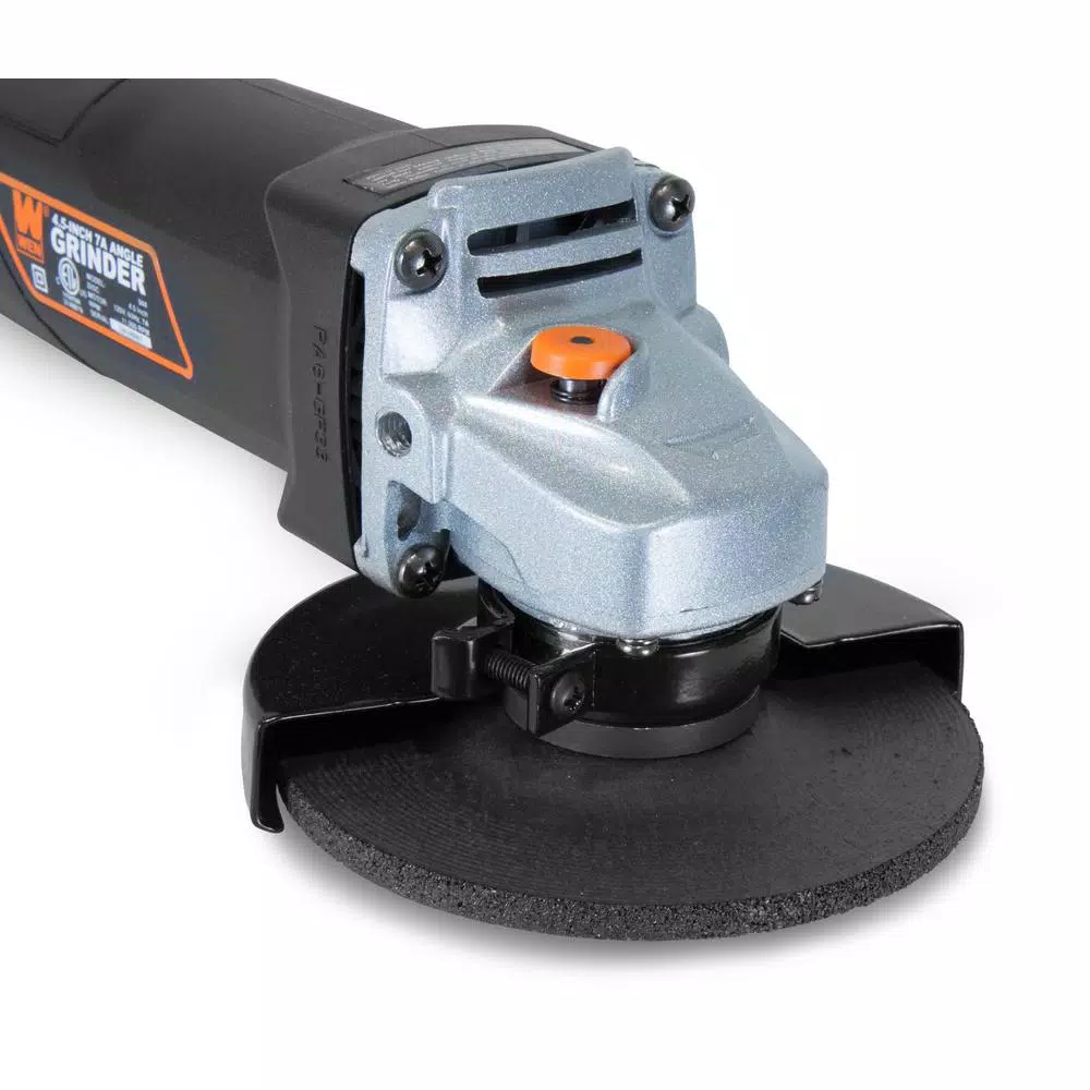 WEN 4.5-in. 7 Amp Corded Angle Grinder with 11,000 RPM