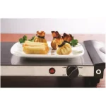 Brentwood Appliances BF-315 4.5 Qt. Stainless Steel 3-Pan Buffet Server and Warming Tray thumbnail 5
