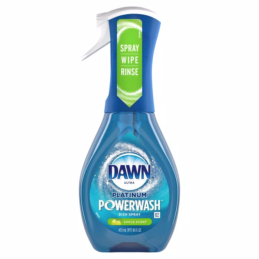 Dawn Platinum Powerwash Dishwashing Liquid Spray, Apple Scent, 16 oz. (6-Pack)