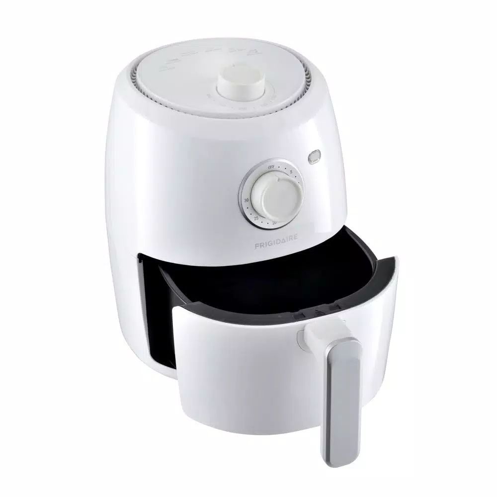 Frigidaire 2.1 qt. White Electric Air Fryer with Mechanical Timer and Rapid Air Circulation