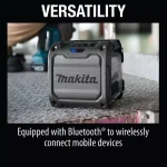 Makita 18V LXT & 12V MAX CXT Bluetooth Cordless Job Site Speaker (Tool Only) thumbnail 11
