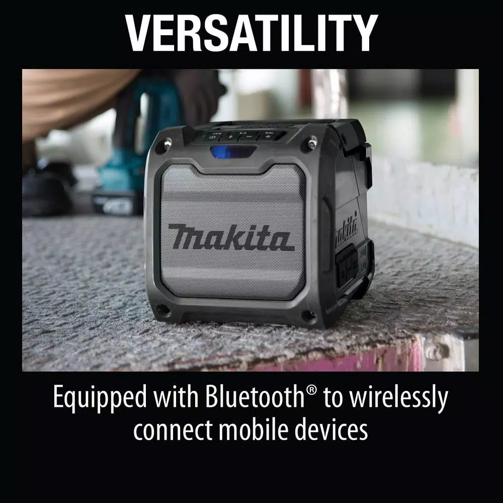 Makita 18V LXT & 12V MAX CXT Bluetooth Cordless Job Site Speaker (Tool Only)