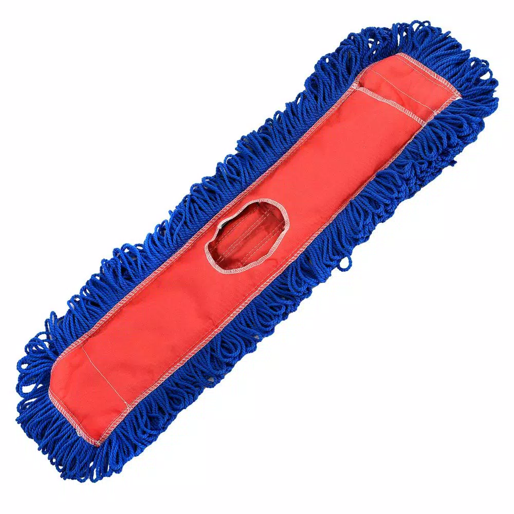 Alpine Industries 24 in. Microfiber Dust Dry Mop Replacement Head, 2-Pack