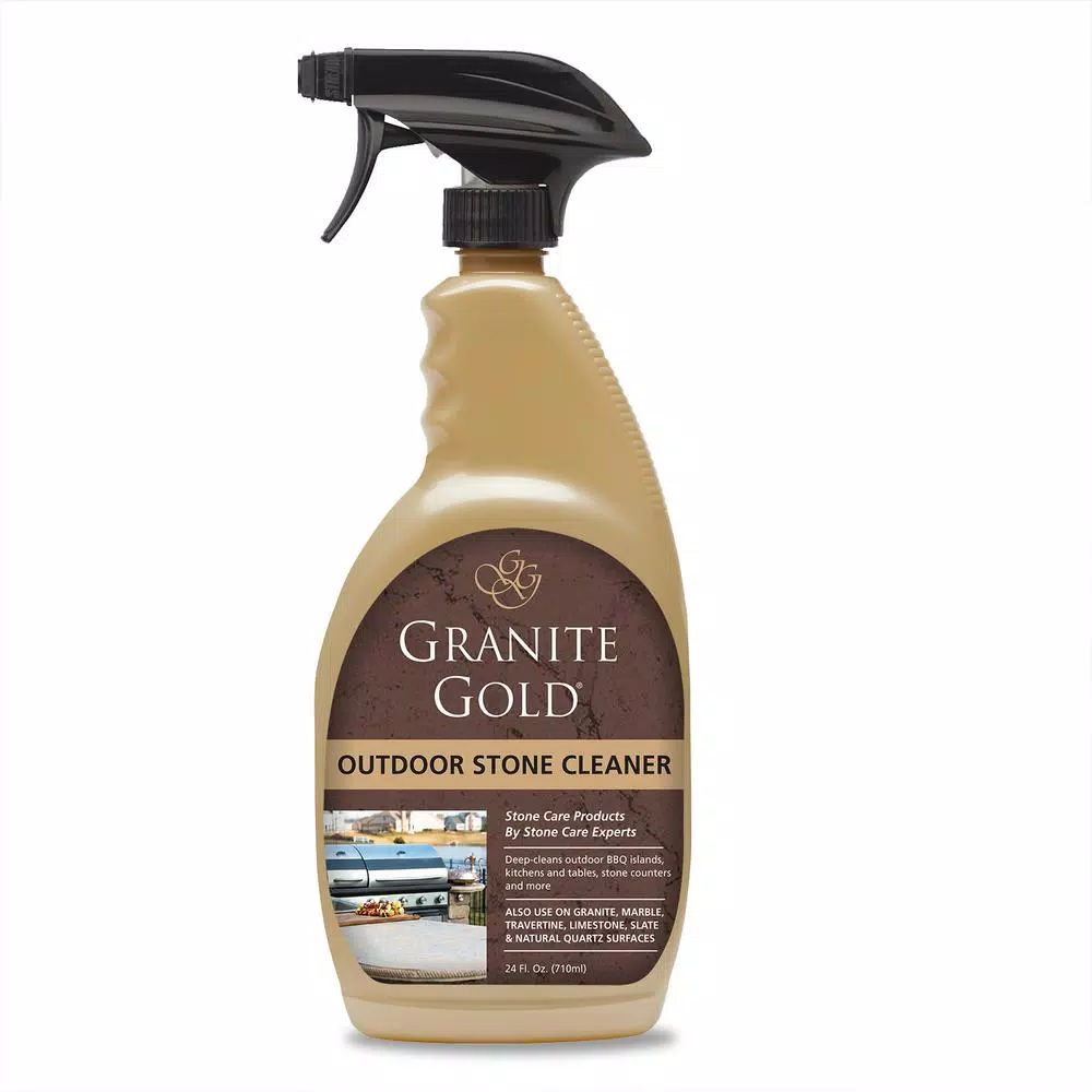 Granite Gold Outdoor Stone Cleaner, 24 oz. Professional Strength Natural Stone Spray