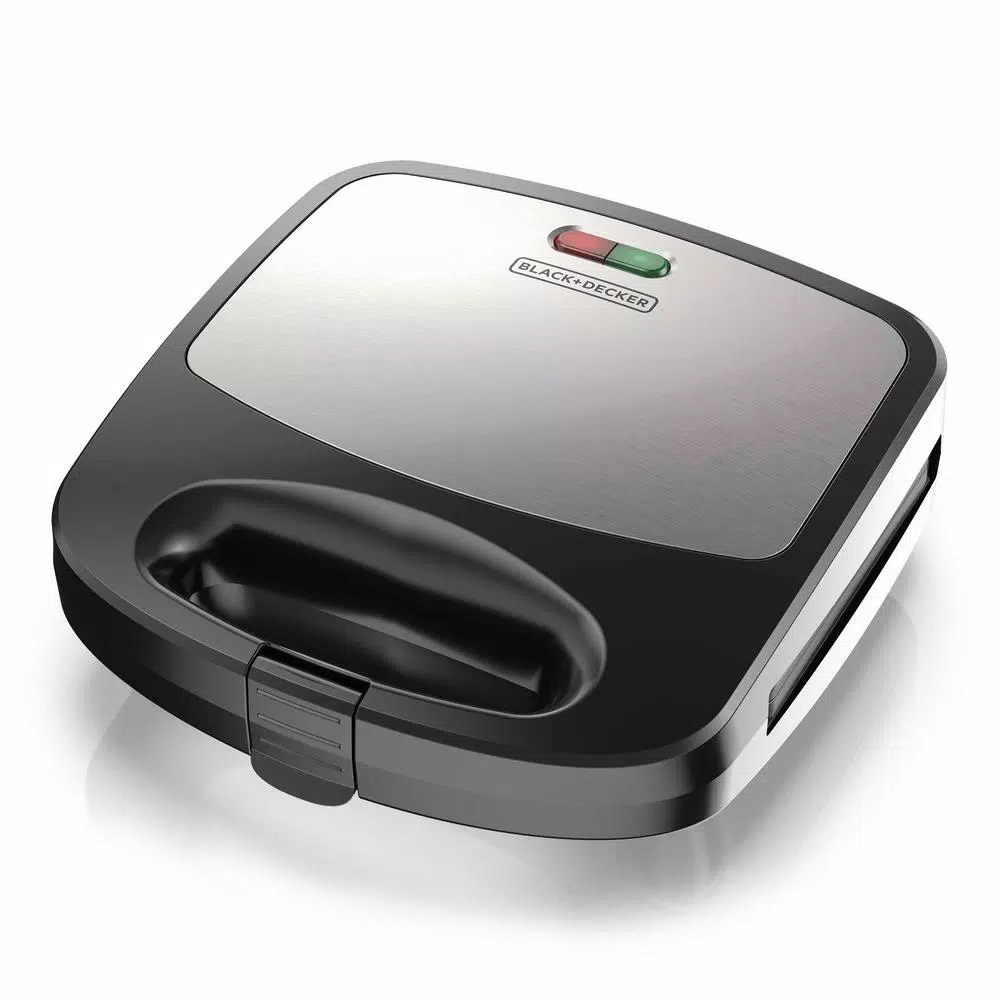 BLACK+DECKER 3-in-1 Morning Meal Station Waffle Maker, Grill, and Sandwich Maker