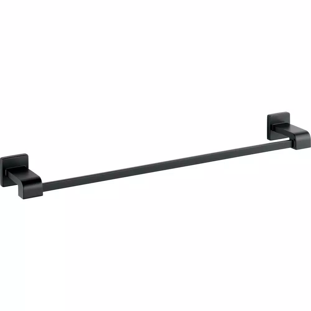 Delta Ara 24 in. Single Towel Bar, Matte Black