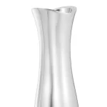 Nambe Stryker 13 in. Metal Alloy Decorative Table Vase by Karim Rashid thumbnail 2