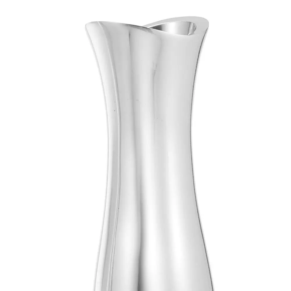 Nambe Stryker 13 in. Metal Alloy Decorative Table Vase by Karim Rashid