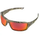 ERB Live Free Camo Safety Glasses with Red Mirror Polycarbonate Lenses thumbnail 1