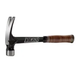 Estwing 19 oz. Ultra Framing Hammer with Black Leather Grip and Rip Claw thumbnail 2