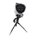 LightShow Multi-Color LED Holiday Projector with 12 Interchangeable Slides - Whirl-A-Motion & Static Projection thumbnail 3